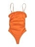 Micas Orange Bodysuit Size M - photo 1
