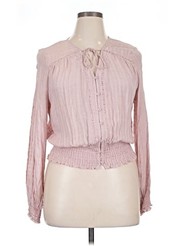 American Rag Cie Long Sleeve Blouse (view 1)