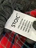 Stoic 100% Cotton Plaid Red Long Sleeve Button-Down Shirt Size M - photo 8