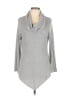 Iz Byer Gray 3/4 Sleeve Top Size L - photo 1