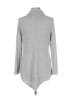Iz Byer Gray 3/4 Sleeve Top Size L - photo 2