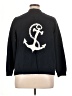 J.Jill 100% Cotton Black Cardigan Size XL - photo 2