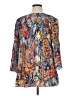 Spense 100% Polyester Blue 3/4 Sleeve Blouse Size XL - photo 2