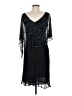 Jkara 100% Polyester Black Cocktail Dress Size 8 - photo 2