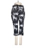 Danskin Now Print Silver Active Pants Size 4 - 6 - photo 1