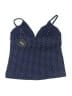 Klassy Network Polka Dots Blue Swimsuit Top Size M - photo 2