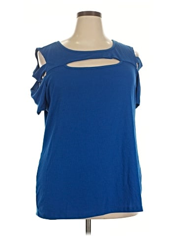 Ashley Stewart Short Sleeve Top (view 1)