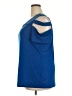 Ashley Stewart Blue Short Sleeve Top Size 22 Plus - photo 5