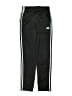 Adidas 100% Polyester Black Track Pants Size 14 - 16 - photo 1