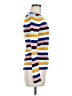 Halogen Stripes Blue Pullover Sweater Size M - photo 4