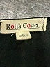 Rolla Coster Solid Black Romper Size L - photo 4