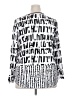 Zoe Silver Long Sleeve Blouse Size XXL (estimated) - photo 2