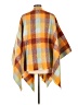 a.n.a. A New Approach 100% Polyester Plaid Orange Wrap One size - photo 2