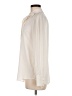 Ann Taylor LOFT 100% Polyester Ivory Long Sleeve Blouse Size M - photo 5