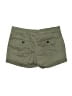 Element Solid Green Khaki Shorts Size 7 - photo 2