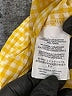 J.Crew Checkered-gingham Yellow Long Sleeve Button-Down Shirt Size 6 - photo 8