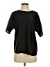 J.Crew 100% Polyester Black Short Sleeve Blouse Size S - photo 1