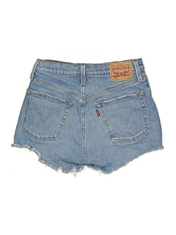 Levine Classics Denim Shorts (view 2)