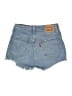 Levine Classics Blue Denim Shorts Size 26 waist - photo 2