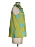 J.Crew 100% Silk Yellow Sleeveless Silk Top Size 0 - photo 4