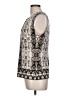 Calvin Klein Silver Sleeveless Blouse Size L - photo 5