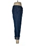 Garnet Hill Chevron-herringbone Blue Jeans Size 8 (petite) - photo 4