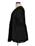 Mittoshop 100% Polyester Black Short Sleeve Blouse Size XL - photo 5