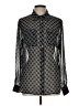 VERTIGO Black Long Sleeve Blouse Size L - photo 1