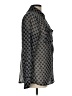 VERTIGO Black Long Sleeve Blouse Size L - photo 4