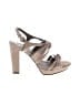 Miss Albright Tan Sandals Size EU 37 1/2 - photo 1