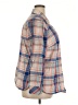 Talbots 100% Cotton Plaid Blue Long Sleeve Button-Down Shirt Size 22 - photo 4