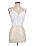 SO White Sleeveless Top Size L - photo 1
