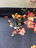 Unbranded 100% Polyester Floral Blue Short Sleeve Blouse Size M - photo 7