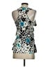 Julia Teal Sleeveless Blouse Size S (estimated) - photo 1