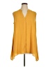 Alfani 100% Polyester Yellow Sleeveless Blouse Size 16 - photo 1