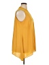Alfani 100% Polyester Yellow Sleeveless Blouse Size 16 - photo 4