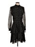 Tory Burch 100% Silk Polka Dots Black Cocktail Dress Size 4 - photo 1