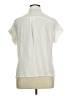 Gilli 100% Cotton Ivory Short Sleeve Blouse Size L - photo 2