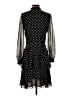 Tory Burch 100% Silk Polka Dots Black Cocktail Dress Size 4 - photo 2