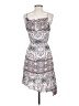 BCBGeneration 100% Rayon Paisley Blue Casual Dress Size XS - photo 2