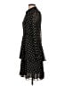 Tory Burch 100% Silk Polka Dots Black Cocktail Dress Size 4 - photo 5