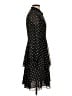 Tory Burch 100% Silk Polka Dots Black Cocktail Dress Size 4 - photo 4