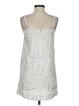 Madewell The Embroidered Goldie Mini Dress in 100% Linen (view 2)