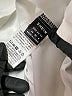 Shein 100% Polyester White 3/4 Sleeve Blouse Size 6 - photo 7