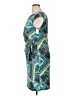 DressBarn Paisley Teal Cocktail Dress Size 14 Petite - photo 5