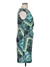 DressBarn Paisley Teal Cocktail Dress Size 14 Petite - photo 4