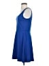 H&M Solid Blue Casual Dress Size S - photo 5