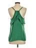 CAbi 100% Polyester Green Sleeveless Top Size S - photo 2