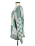 Pink Lily 100% Acrylic Checkered-gingham Teal Pullover Sweater Size M - photo 5