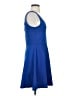 H&M Solid Blue Casual Dress Size S - photo 4